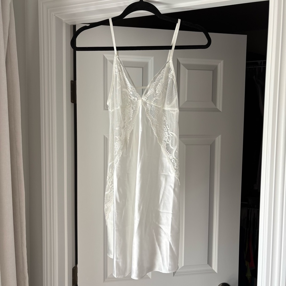 Galina Signature Wedding Night Lingerie Chemise White Bridal Medium